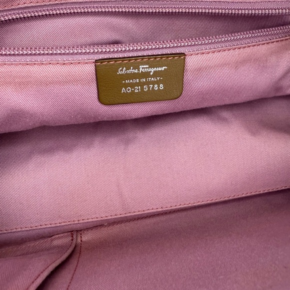 Salvatore Ferragamo Brown Leather Bag - Picture 15 of 16